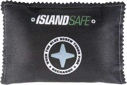 Rechargeable Safe Dehumidifier Bag 100g, Microwave Fast Reactivated Desiccant by ISLANDSAFE