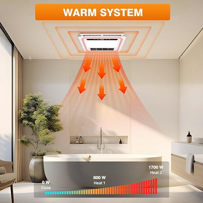4 in 1 Bathroom Exhaust Fan - Image 3