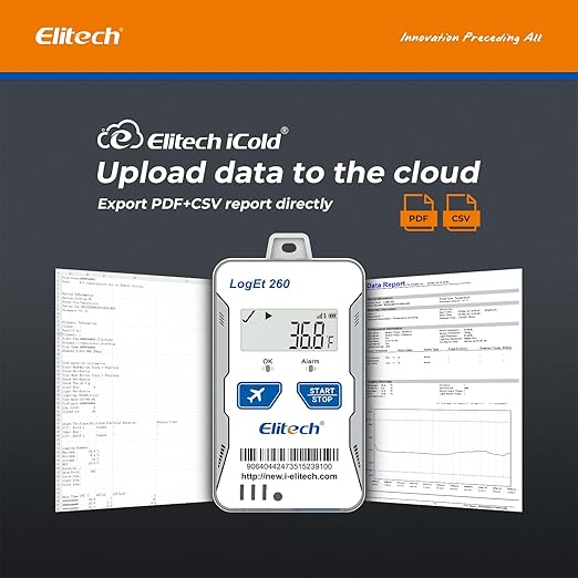 Elitech 4G Reusable Real-time Temperature Humidity Data Logger - Image 5