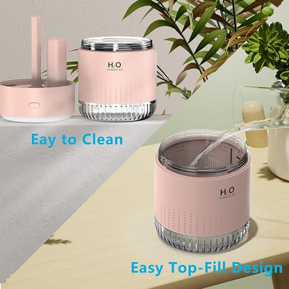 Colorful Mini Humidifier, USB Rechargeable Humidifier, small humidifier - Image 6