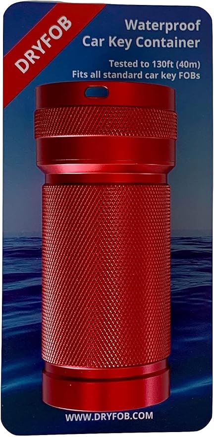DRYFOB Waterproof PLB or Car Key Container, Holder by DRYFOB