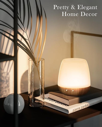 Glass Essential Oil Diffuser, 180ml Ultrasonic Aroma Diffuser - Image 2