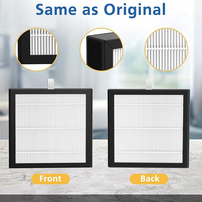 4 Pack DH02 H13 HEPA Replacement Filter Compatible - Image 6
