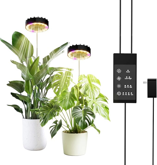 Grow Lights for Indoor Plants, Clip on Full Spectrum Led Plant Grow Light by Unknown