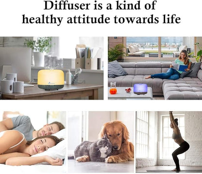 Diffuserlove Essential Oil Diffuser 500ML Aromatherapy Diffuser Mist - Image 5