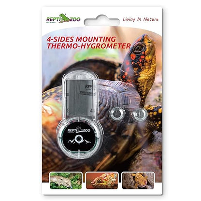 REPTI ZOO Upgraded Reptile Terrarium Thermometer Hygrometer, Digital Pet - Image 6