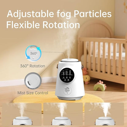 YOGIN Baby Humidifier for Bedroom Nursery – 2.5L Ultrasonic Cool Mist, - Image 2