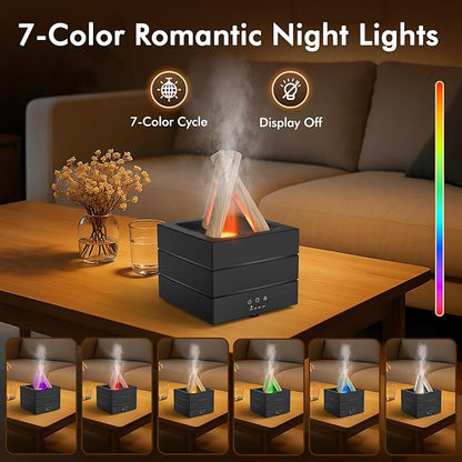 Essential Oil Diffuser, 280ML Ultrasonic Humidifier - Image 4