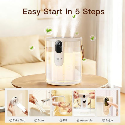 DIGIX Small Portable Humidifiers - Image 8