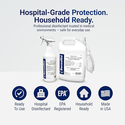 Pro Mold Killer Fungicide Disinfectant including Aspergillus Niger H5N1 Pack | - Image 2