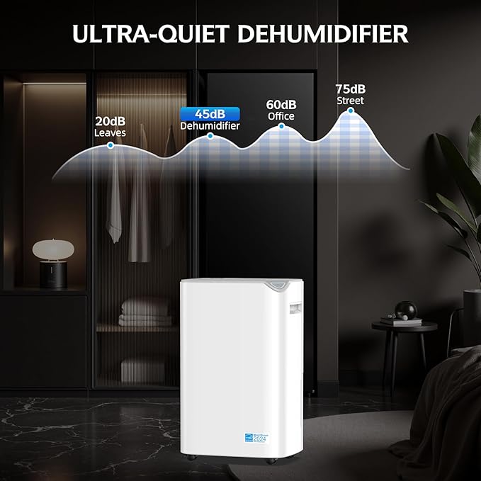 3000 Sq.Ft Wi-Fi Dehumidifiers for Home, 34 Pints Energy Star Certified Smart - Image 8