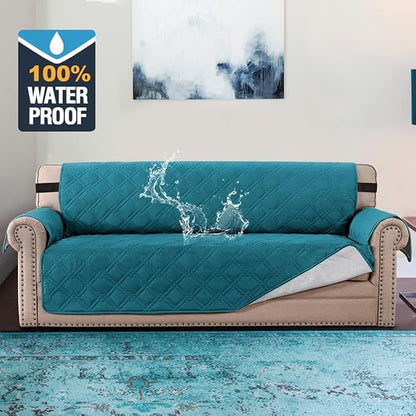H.VERSAILTEX 100% Waterproof Sofa Slipcover Washable Sofa Cover Non-Slip Couch - Image 2