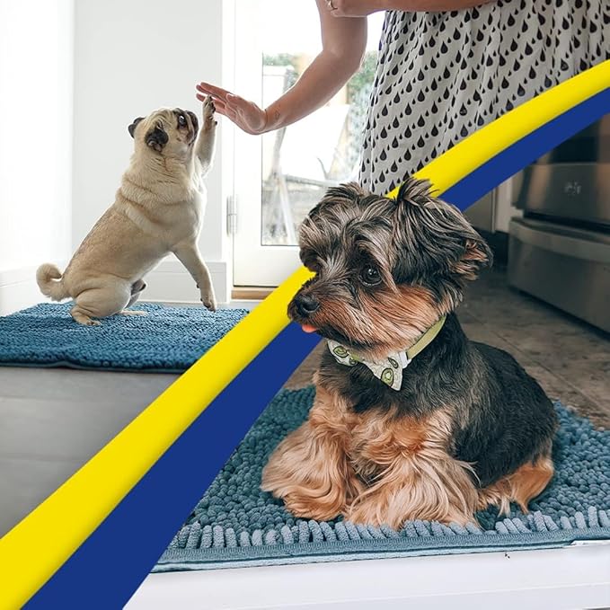 Muddy Mat® Pack of 3 Highly Absorbent Microfiber Dog Door Mat and Pet Rug - Image 6