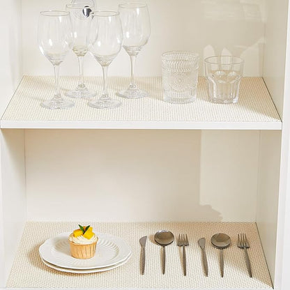Shelf Liner for Kitchen Cabinet, Drawer Liners Non Slip Non Adhesive Thick Mat - Image 9
