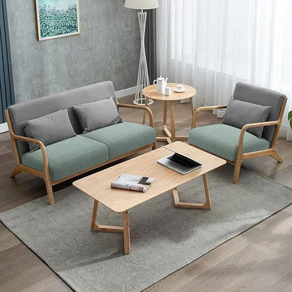 Fuloon Waterproof Couch Cushion Covers, Stretch Sofa Seat Cushion Slipcovers - Image 2