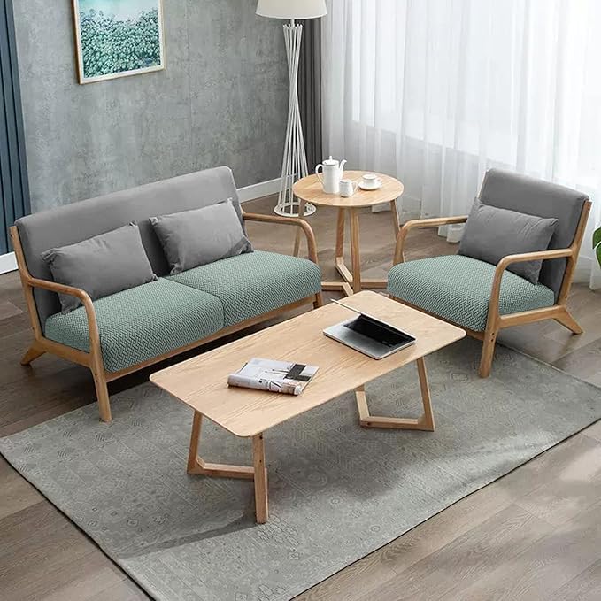 Fuloon Waterproof Couch Cushion Covers, Stretch Sofa Seat Cushion Slipcovers - Image 8