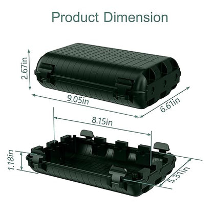 Outdoor Waterproof Electrical Box, Large Extension Cord Cover Plug Protector - Image 3