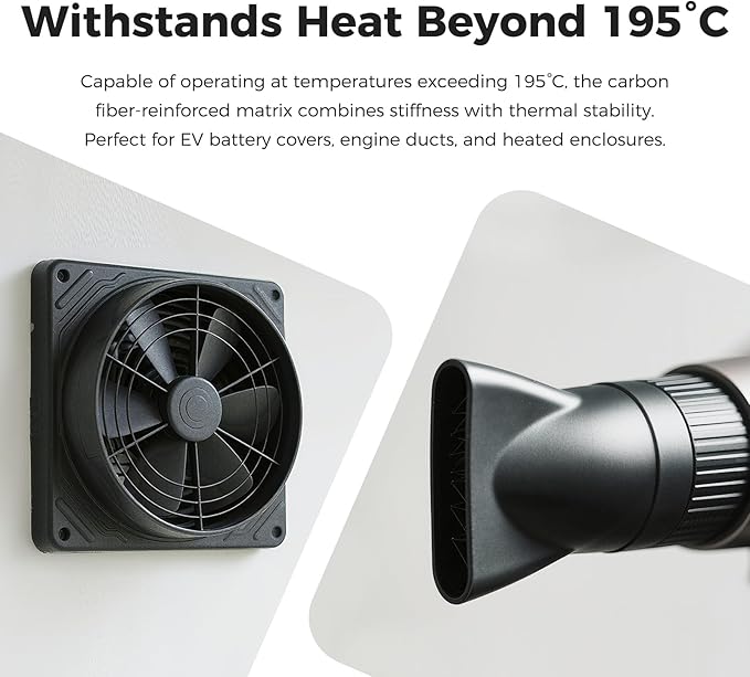 Creality Hyper PAHT-CF 3D Printing Filament 1.75mm, Carbon Fiber Reinforced - Image 4