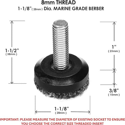 Slipstick Gorilla Outdoor Adjustable Furniture Levelers Weatherproof Screw in - Image 4