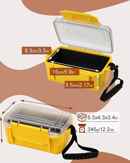 Small Waterproof Box Dry Box Waterproof Storge Container Small Watertight Dry - Image 2