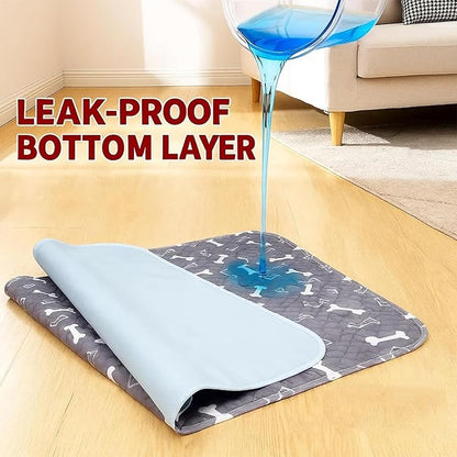 Pee Pads - Fast Absorbent Pet Training Mat, 1 Piece Reusable Washable Absorbent - Image 5