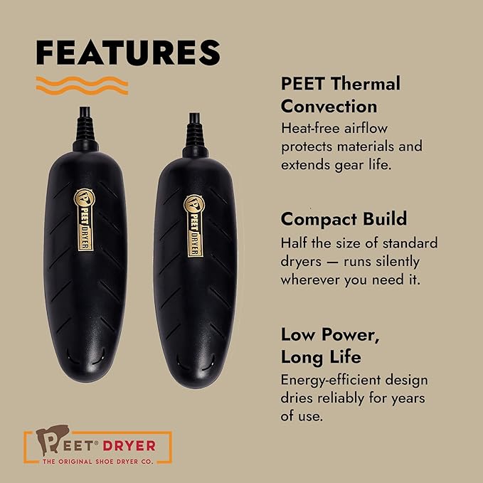 PEET, Power Cell Shoe and Boot Dryer, Portable & Lightweight Shoe Dryer - Image 4