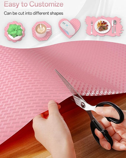 Shelf and Drawer Liner for Kitchen Cabinet, Non-Adhesive 18in x 120in - Image 6