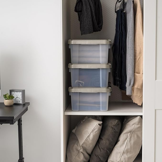 IRIS USA 16 Qt Storage Bins - Image 4