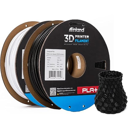 INLAND Micro Center PLA+ 3D Printing Filament 1.75mm by INLAND