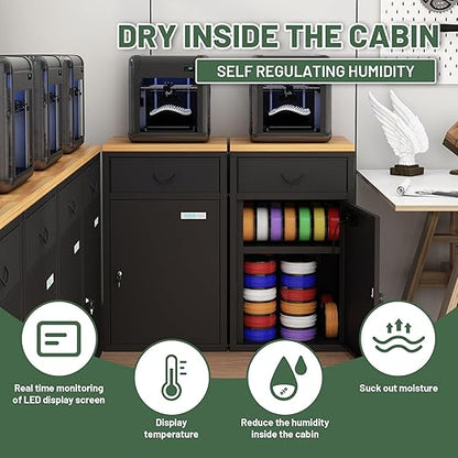 180L 3D Printer Filament Storage Cabinet - Image 4