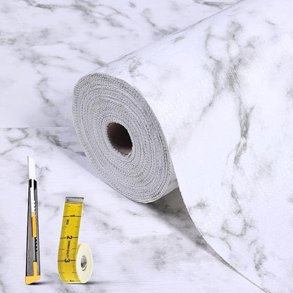 Drawer and Shelf Liner for Kitchen Cabinet Non Slip Waterproof Shelf Paper Non by Kimhan