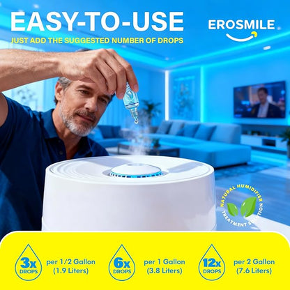 Humidifier Cleaner Drops Humidifier Water Treatment Cleaning Drops - Image 2