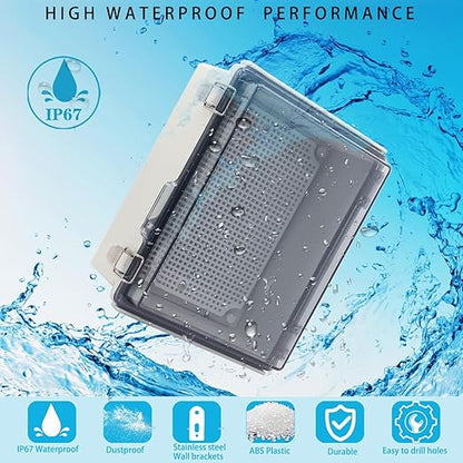 Outdoor Waterproof Electrical Box Junction Box Weatherproof IP67 ABS Plastic - Image 2