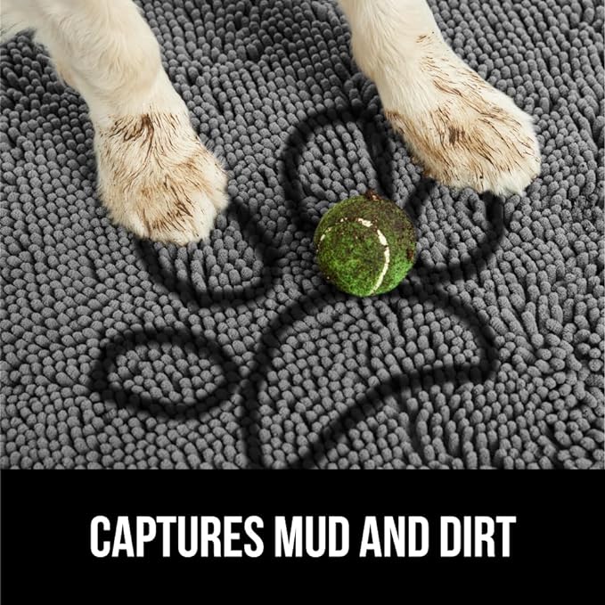GORILLA GRIP SOAKSTOPPER Dog Door Mat, Machine Washable Rug Absorbent Doormat - Image 3