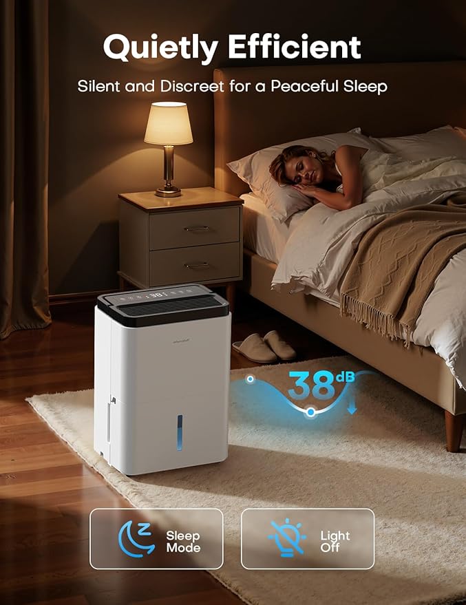 Dehumidifiers for Home Max 35 Pints, Compressor Dehumidifier - Image 5