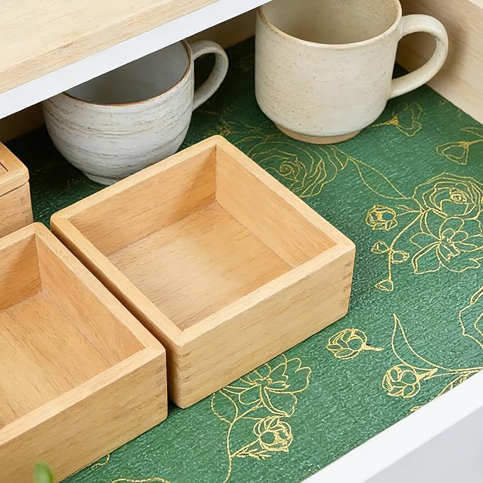 Shelf Liner for Kitchen Cabinets Drawer Liner Non-Adhesive Non-Slip Thickened - Image 6