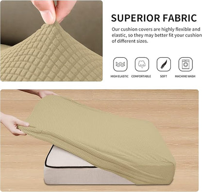 Easy-Going Stretch Individual Chair Couch Cushion Cover Sofa Cushion Furniture - Image 5
