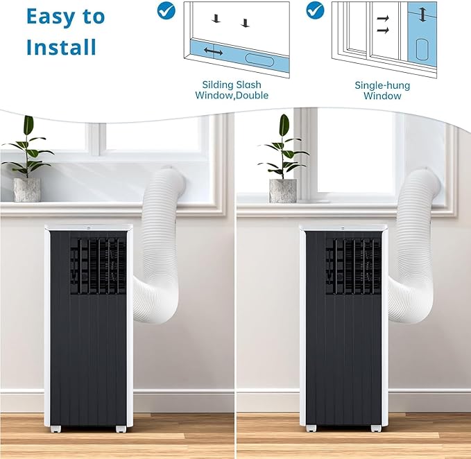 8000 BTU Portable Air Conditioner-3-In-1 - Image 4