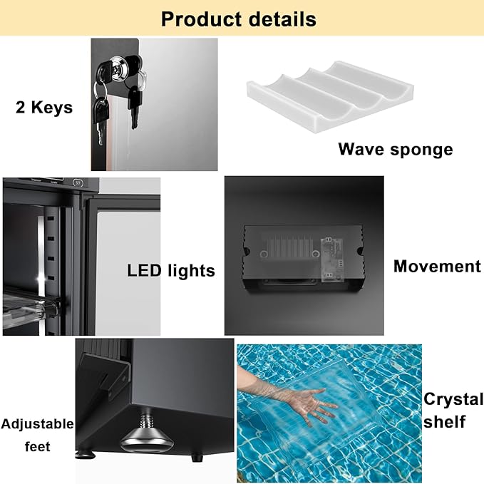AUTENS 50L Dehumidifying Dry Cabinet Box, Digital Control Noiseless and Energy - Image 5