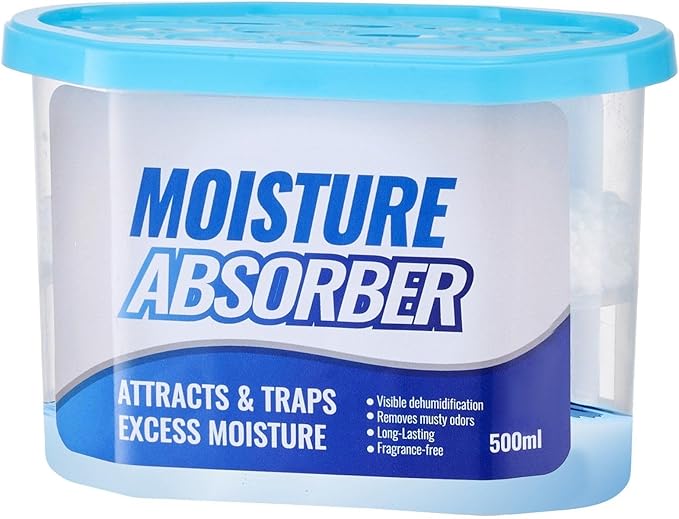 6 pieces of fragrance free moisture absorbing box, 10.8 ounces portable by Unknown