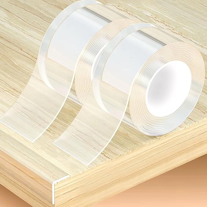 Clear Soft Corner Protectors for Furniture Strip, 2 in x 13.12 FT x 2 Rolls by Unknown