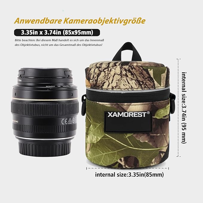 Camera Lens Case Lens Bag Compatible) - Image 3