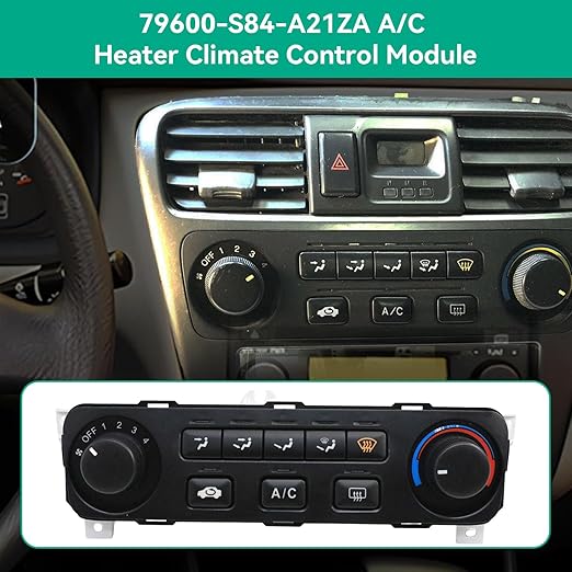 79600-S84-A21ZA Heater A/C Climate Control Module Compatible - Image 7