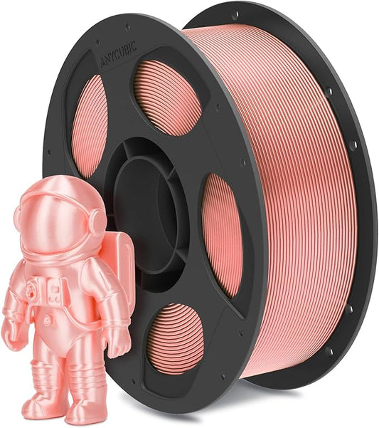 ANYCUBIC Silk Filament, Clog-Free Shiny 3D Printer PLA Filament 1.75mm by ANYCUBIC