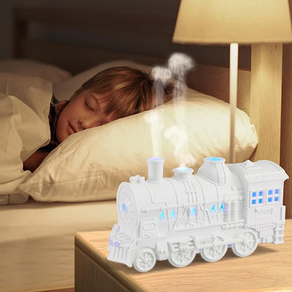 Humidifiers for Bedroom, Cool Quiet Steam Train Looking Mist Air Humidifier - Image 6