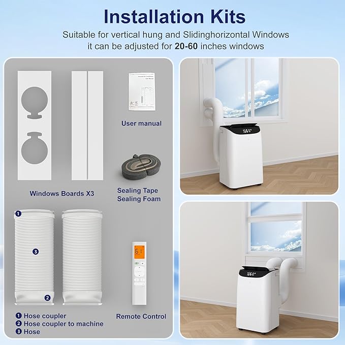 Inverter 16000BTU Portable Air Conditioners - Image 9