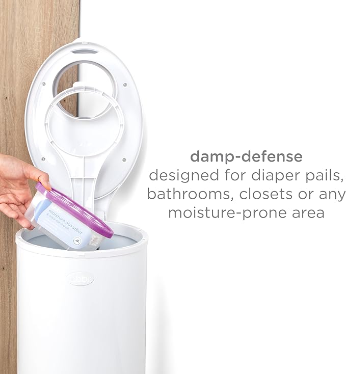 Ubbi Moisture Absorber and Odor Eliminator Tub, Attracts and Traps Excess - Image 2