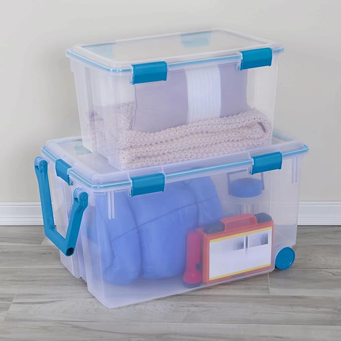 54 Quart Clear Storage Bin - Image 8