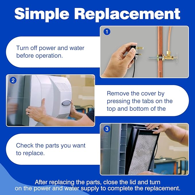 4750 Humidifier Maintenance Kit, Includes Replacement Water Panel Filter - Image 7