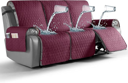 TAOCOCO 100% Waterproof Recliner Cover, Non-Slip Washable Reclining Couch Cover by TAOCOCO